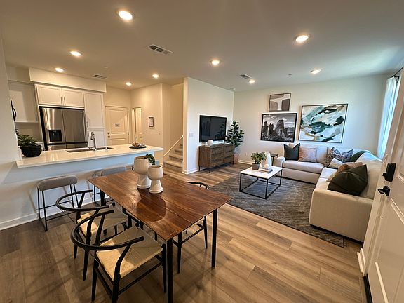 Great Room with Dining Area and Living Area