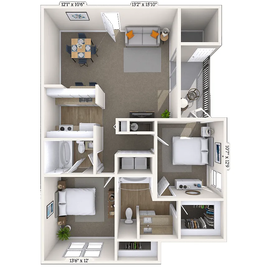 Floor plan The Elm