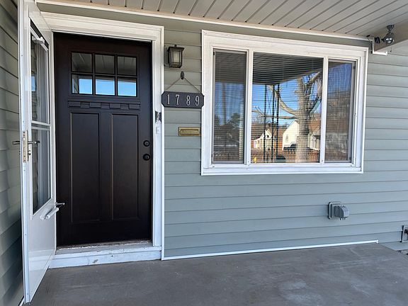Front door is wired for a video doorbell