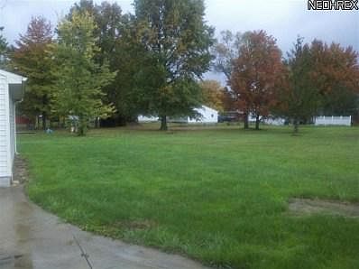 Partially fenced backyard