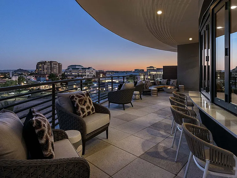 Rooftop Entertainment Balcony
