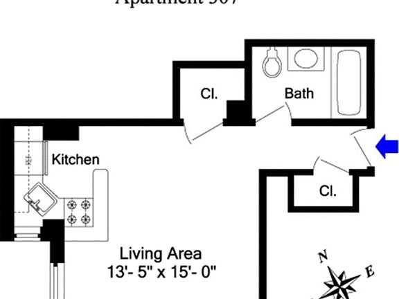 2nd image of 243 W End Ave APT 307