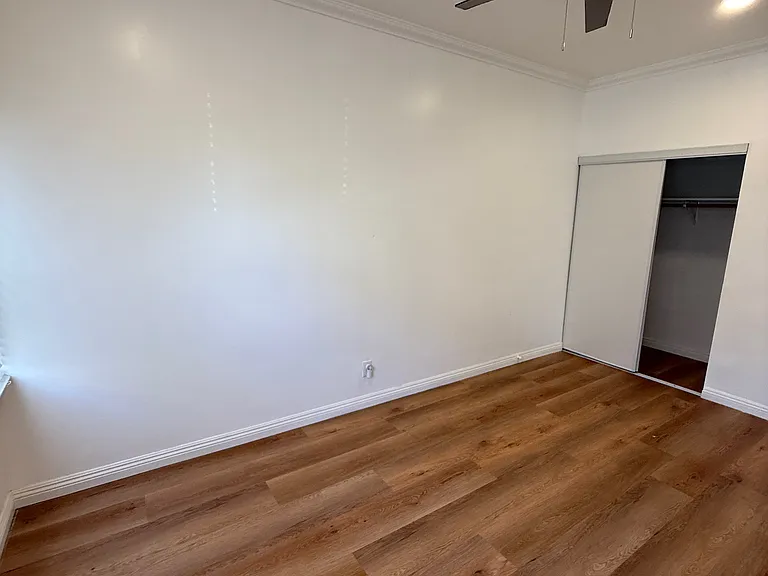 Bedroom with spacious closet