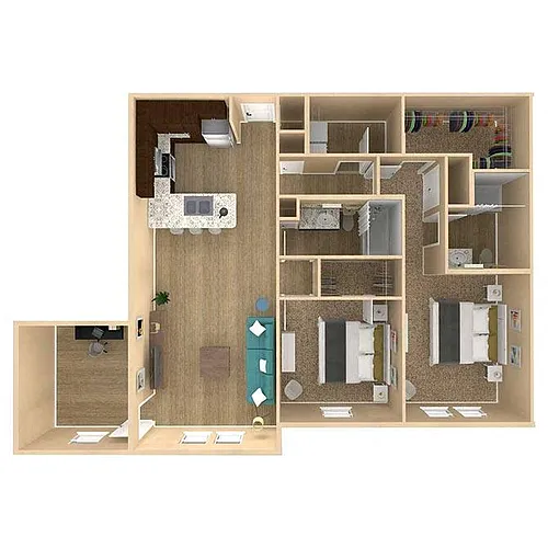 Floor plan Serenity