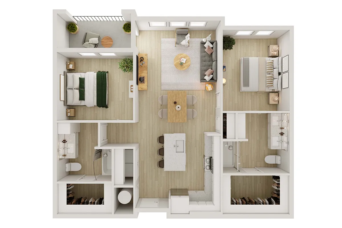 Floor plan B1