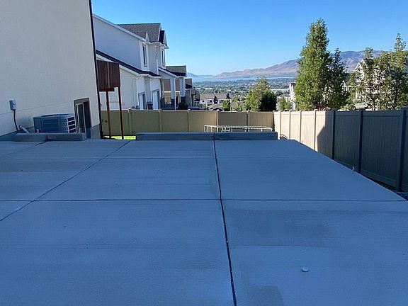 RV parking/side patio