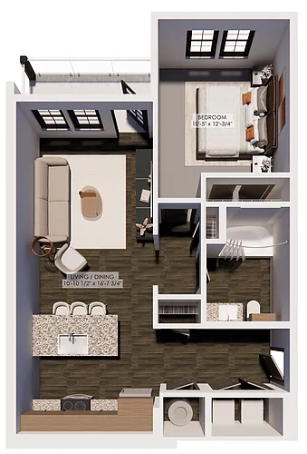 Floor plan Jetstream A1