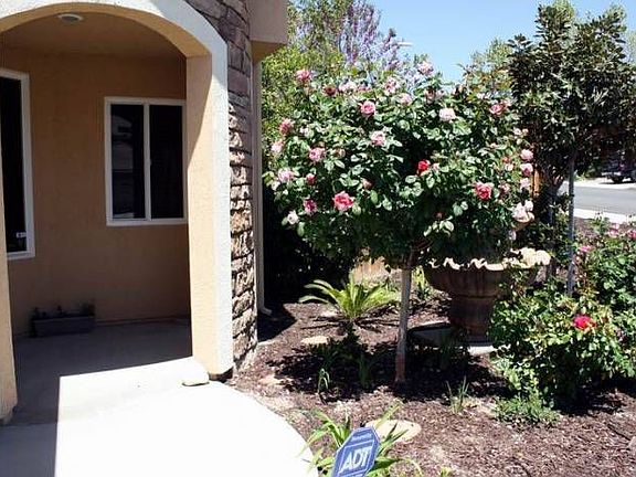 Entry with Rose Garden