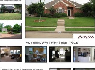 7621 Tensley Dr, Plano, TX 75025