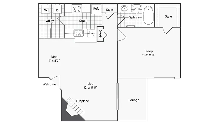 Floor plan Amarillo