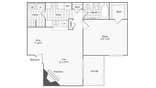 Floor plan Amarillo