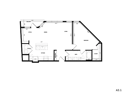 Floor plan A31
