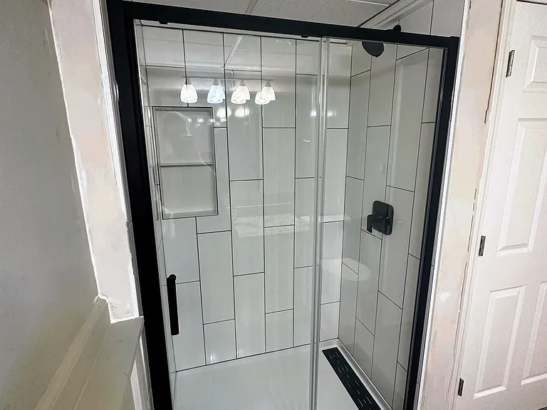 Updated downstairs bathroom