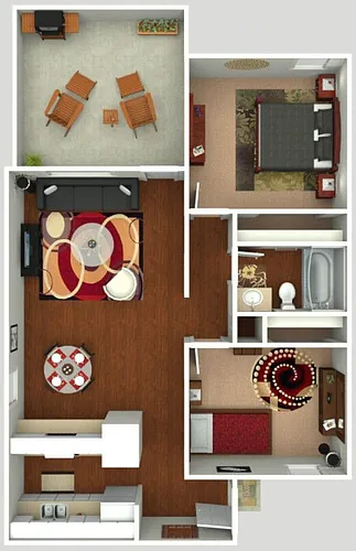 Floor plan B1