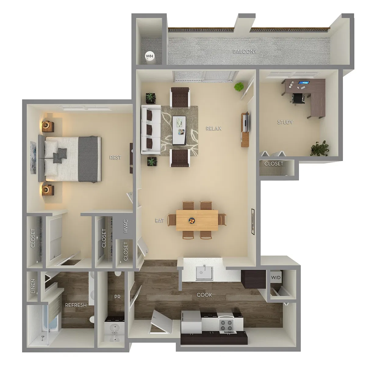 Floor plan Derby