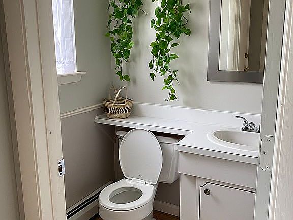 Half bath first floor