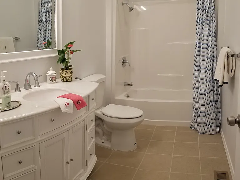 Bathroom 2 on lower level