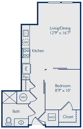 Floor plan Studio S1