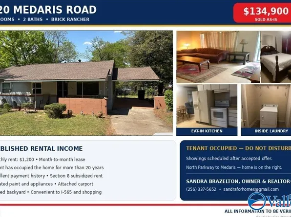 2120 Medaris Rd NW, Huntsville, AL 35810