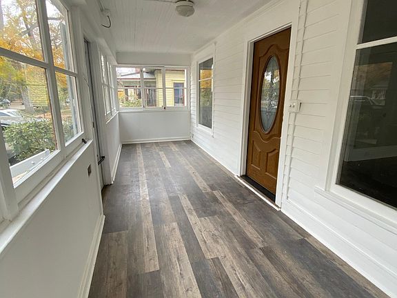 Enclosed sunroom in front