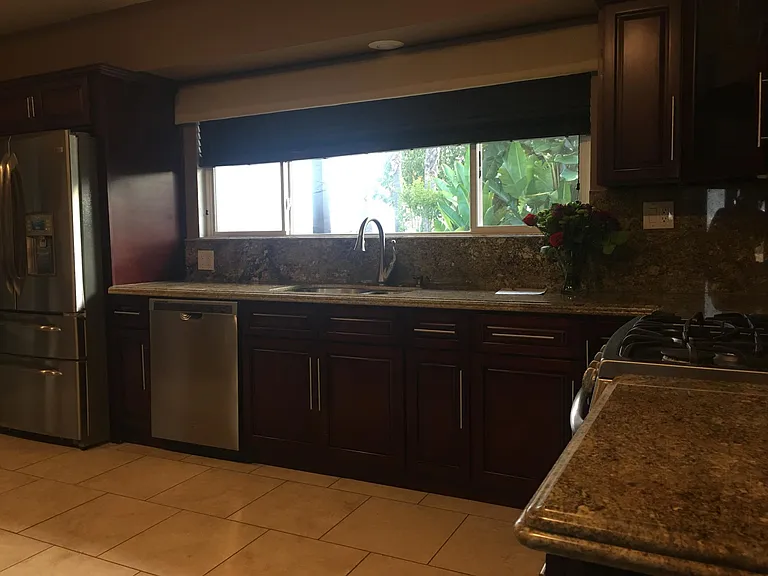 Kitchen with a view.