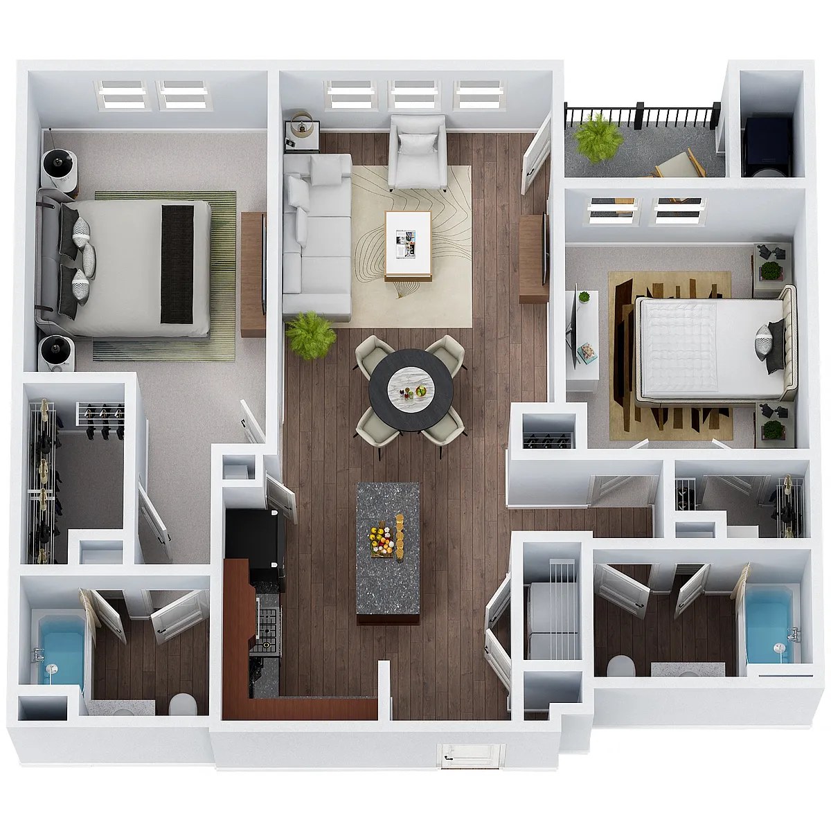 Floor plan B2-2