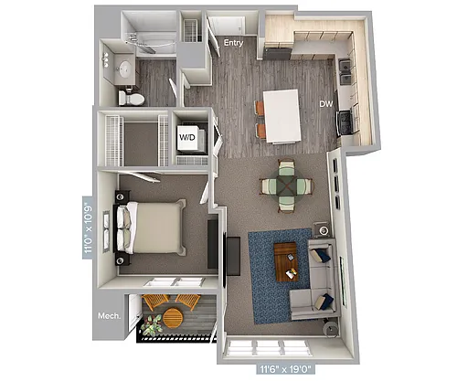 Floor plan A11