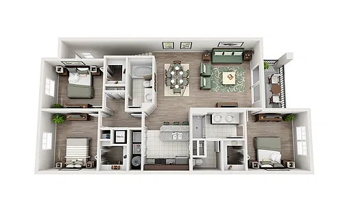 Floor plan The Veridian