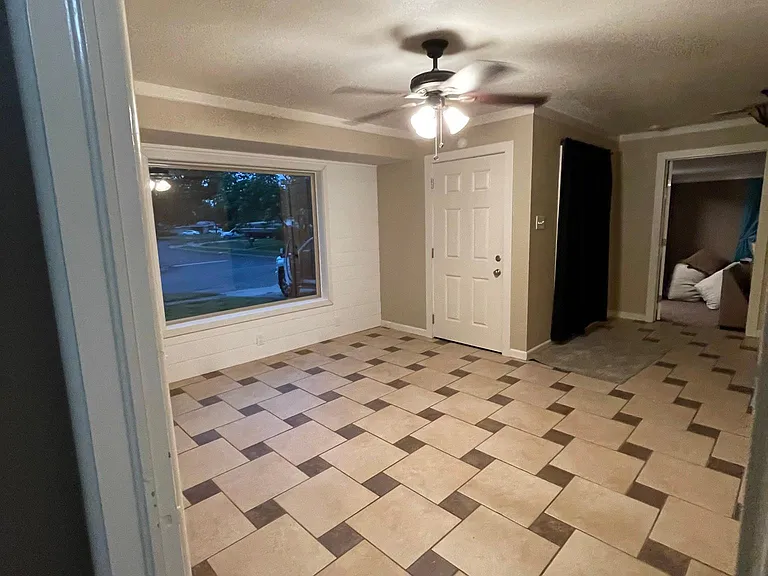 living room & dining area