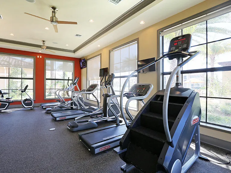24-Hour Fitness Center.