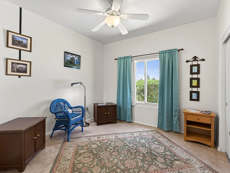 Those drapes won't be there when you arrive