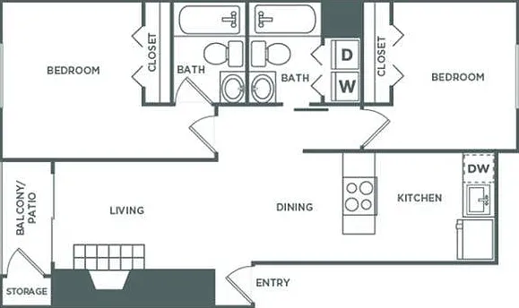2bx2b renovated | 970 sq ft 2bx2b renovated | 970 sq ft