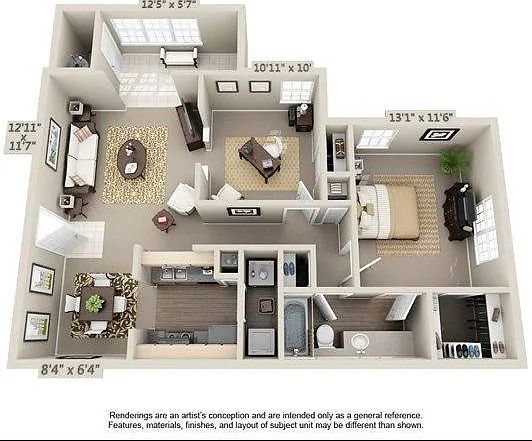 2 Bedroom | 1 Bath | 940 SF 2 Bedroom | 1 Bath | 940 SF