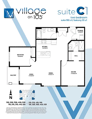 Floor plan 107