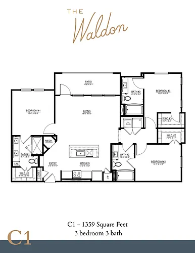 Floor plan C1-S