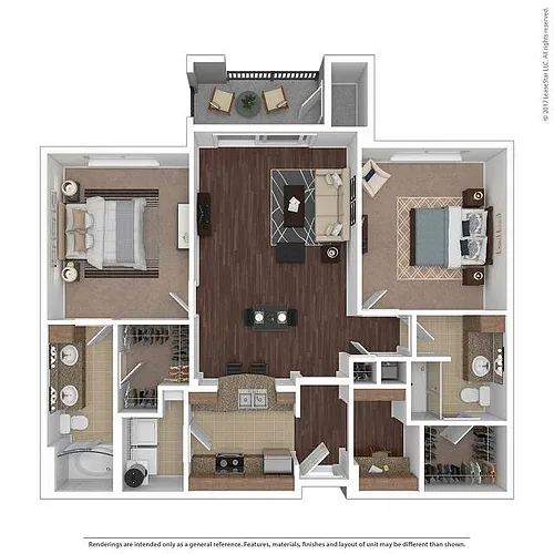 Floor plan B21