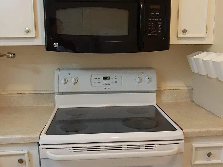 Built-In Micro-Vent Hood. All Electric Stove/oven.