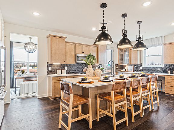 Striking kitchen with island