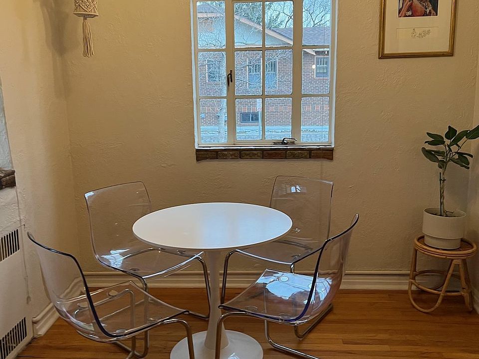 Dining area with table