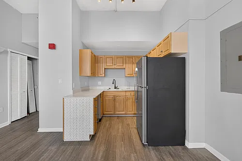 Floor plan Unit 504 1 Bed 1 Bath