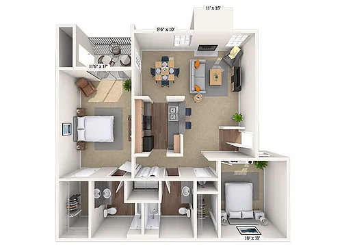 Floor plan Campbell