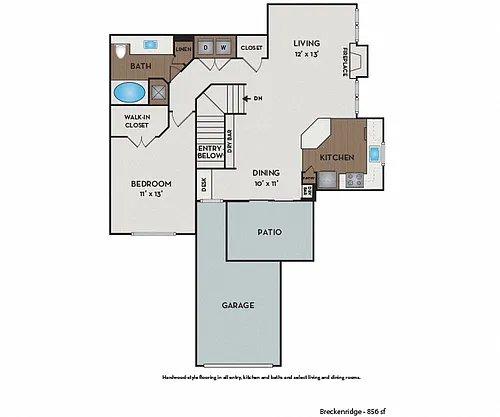 Floor plan Breckenridge