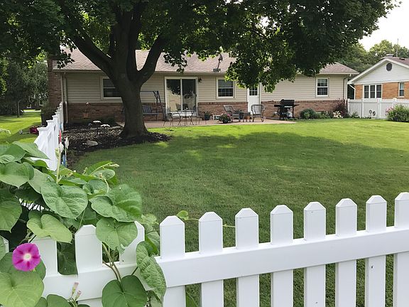 Large fenced area. 