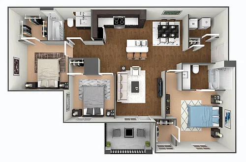 Floor plan Oak