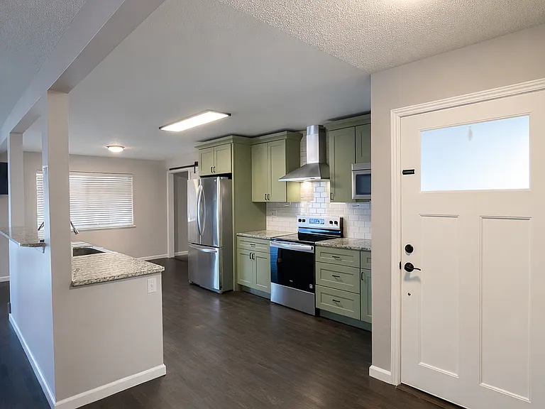 Kitchen w/ Front Door