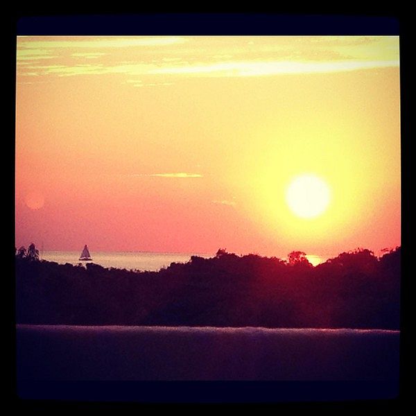 View toward Watch Hill Rhode Island