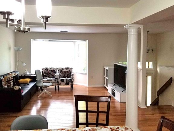 2nd floor living room, dining area.