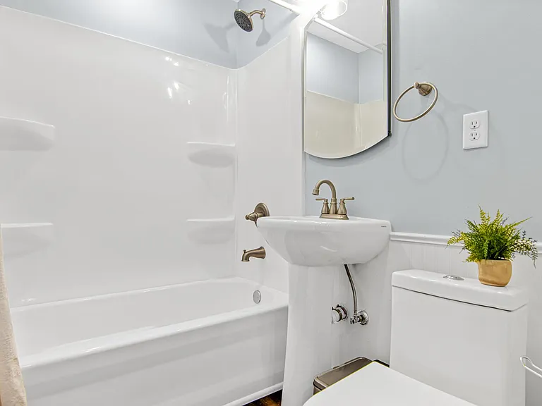 Main floor full bathroom, also brand new