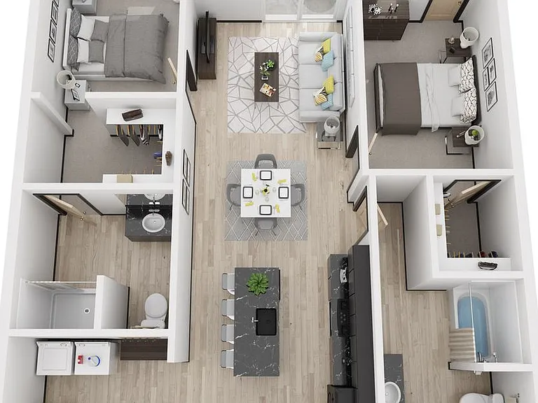 Galloway Flats | Luxury Living with all the amenities! $500 Deposit! — Photo 24