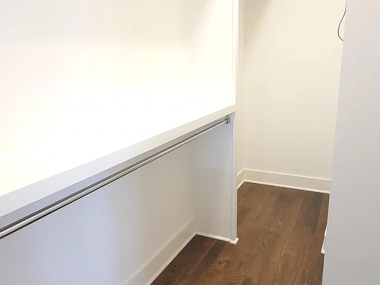 Master bathroom closet